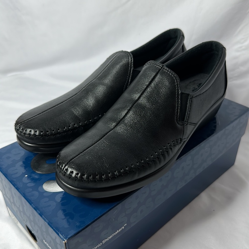 SAS | Dream Comfort Loafer Black Women's Size 7.5 - Picture 2 of 7